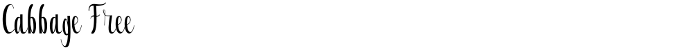 Cabbage Free