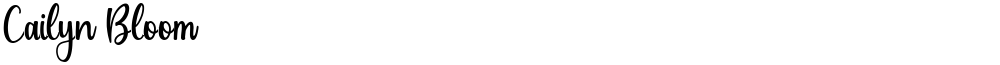 Cailyn Bloom