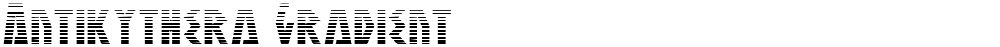 Antikythera Gradient