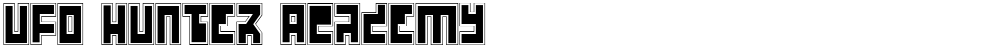 UFO Hunter Academy
