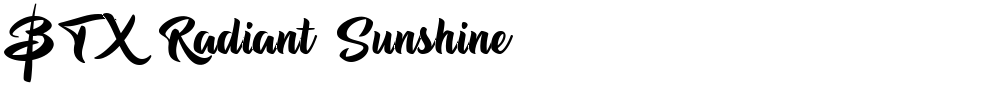 BTX Radiant Sunshine