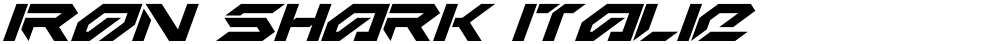 Iron Shark Italic