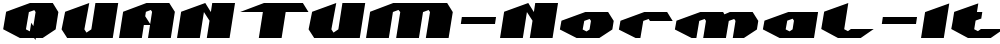 QUANTUM-Normal-Italic