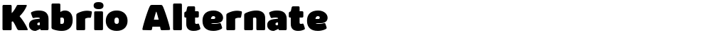 Kabrio Alternate