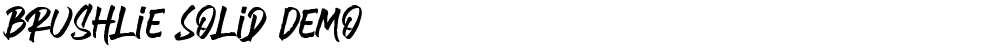 Brushlie Solid Demo