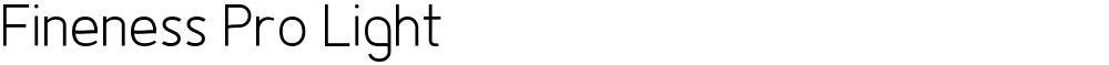 Fineness Pro Light