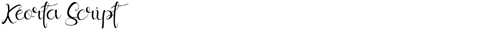 Keorta Script