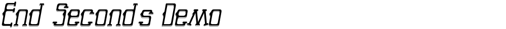 End Seconds Demo