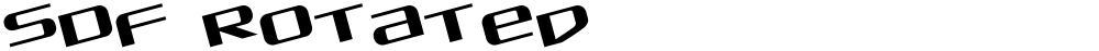 SDF Rotated