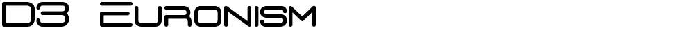D3 Euronism