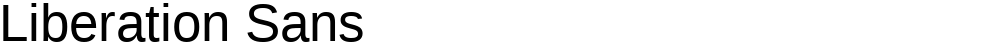 Liberation Sans