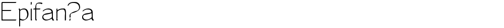 Epifan?a