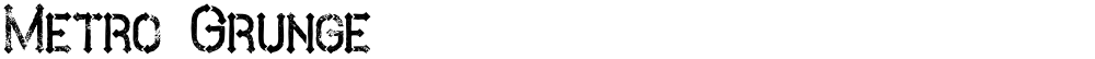 Metro Grunge