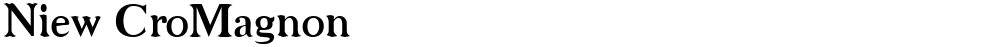 Niew CroMagnon