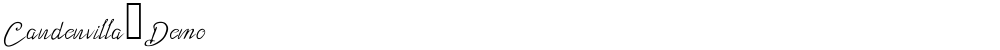 Candenvilla_Demo