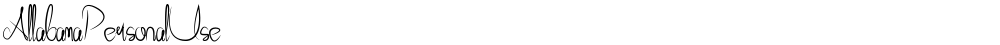 AllabamaPersonalUse