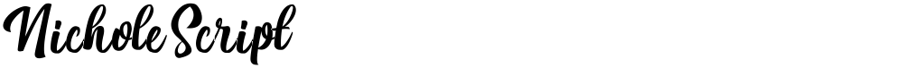 Nichole Script