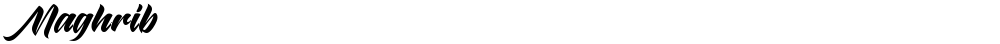Maghrib
