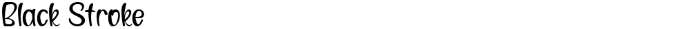 Black Stroke