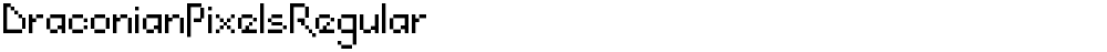 DraconianPixelsRegular