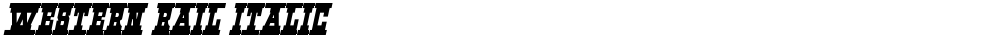 Western Rail Italic