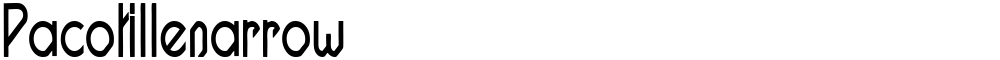 Pacotillenarrow