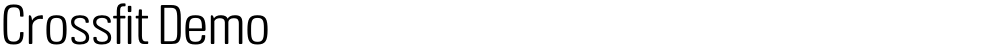 Crossfit Demo