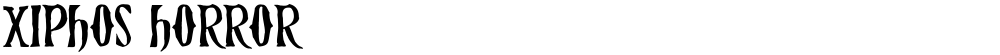 Xiphos Horror