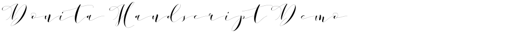 Donita Handscript Demo