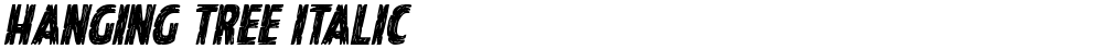 Hanging Tree Italic