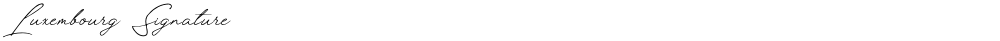 Luxembourg Signature