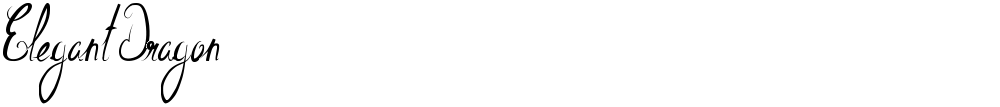 Elegant Dragon