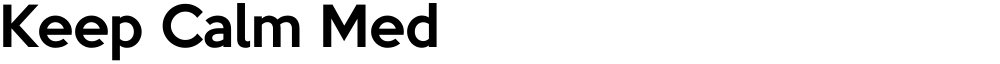 Keep Calm Med