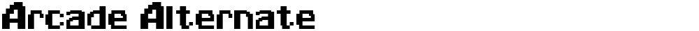 Arcade Alternate