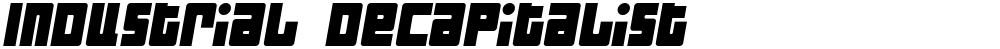 Industrial Decapitalist
