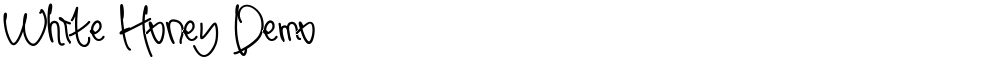 White Honey Demo