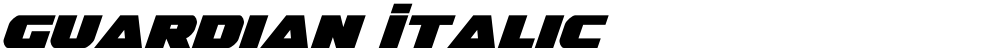 Guardian Italic
