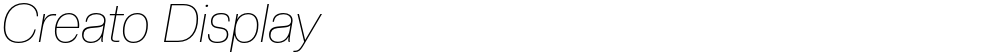 Creato Display