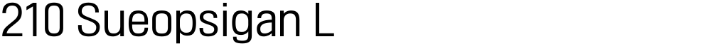 210 Sueopsigan L