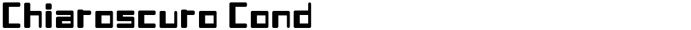 Chiaroscuro Cond