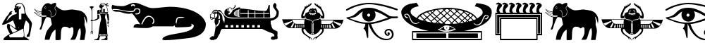 OldEgyptGlyphs