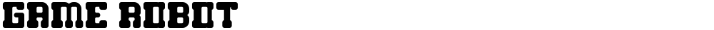GAME ROBOT