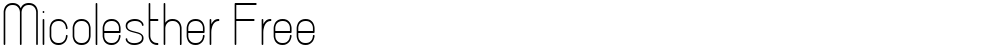 Micolesther Free