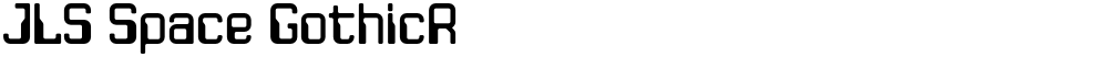 JLS Space GothicR