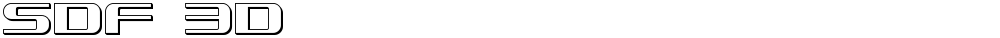 SDF 3D