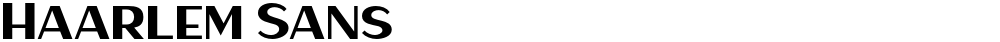 Haarlem Sans