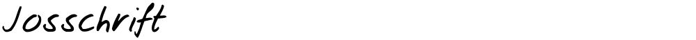 Josschrift