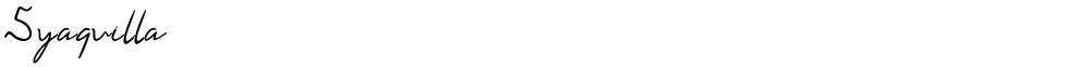 Syaquilla