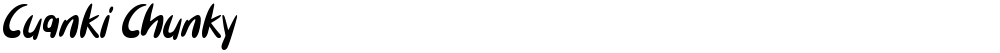 Cuanki Chunky