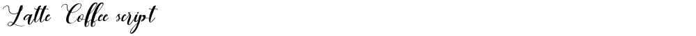 Latte Coffee script